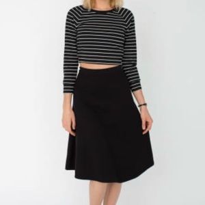American Apparel Classic Girl Skirt (in Navy)
